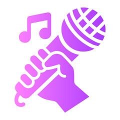 microphone Gradient icon
