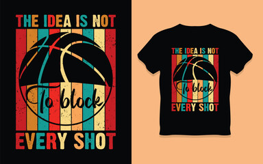 Vector basketball t-shirt print design for apprel