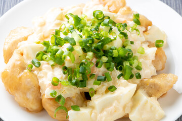 鶏肉のチキン南蛮風。
