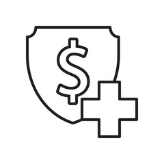 Obraz premium Insurance Icon