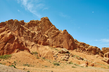 Obraz premium Fairy Tale Canyon. Kyrgyzstan.Central Asia