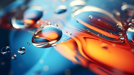 abstract background with drops