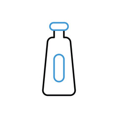 Paint Tubes icon vector stock illustration