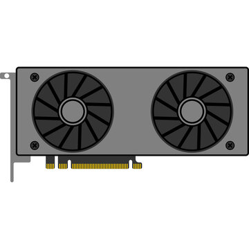 GPU Card Illustration
