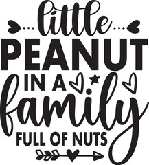 Little Peanut in a Family Full of Nuts