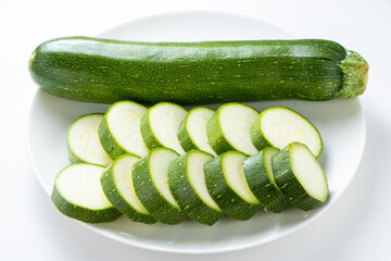 ズッキーニの輪切り。
