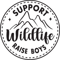 Support Wildlife Raise  Boys