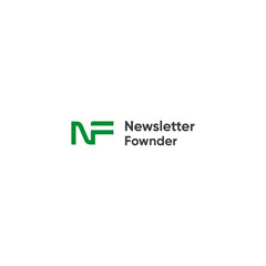 Lettermark Logo Design - Newsletter fownder