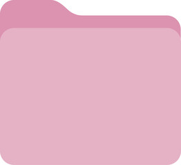 purple pink color flat design organizer folder icon, transparent png