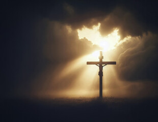 Cross of Jesus Easter - Golgotha crucifixion
