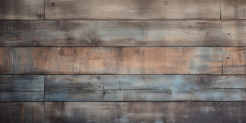 background with old wooden slats. old paint on wood, abstract retro background, vintage - obrazy, fototapety, plakaty