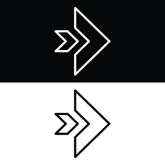 Arrow icon design, illustration design