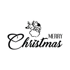 Christmas Quote design for print or use as poster, card, flyer or T Shirt