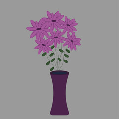 flowers in vase