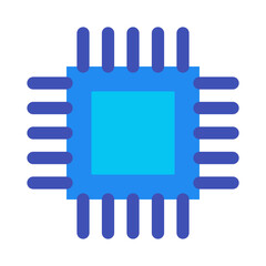 IT、基盤を表すカラースタイルのアイコン