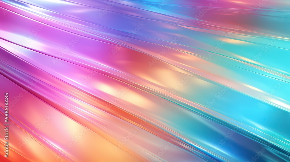 Poster abstract colorful effect light background with bokeh