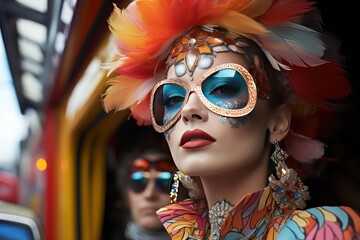 Embracing extravagance carnival fashion, carnival festival pictures