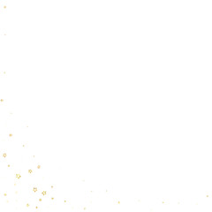 Christmas spirit. Scattered falling stars.