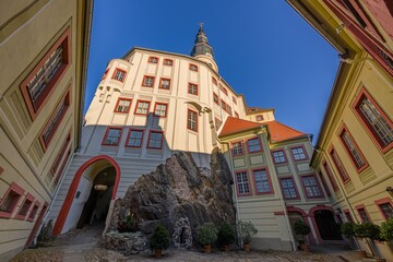 Weesenstein castle near Dresden. Saxony, Germany 