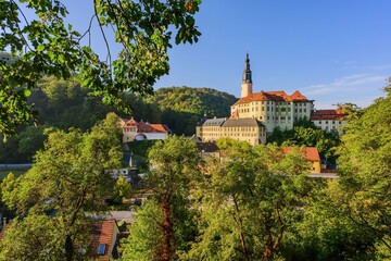 Weesenstein castle near Dresden. Saxony, Germany 