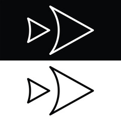 Arrow icon design, illustration design
