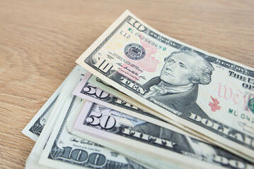 U.S. dollars. Much money.