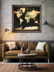 Ancient and Modern Maps Wall Art: Cartographic Masterpieces for Your Space