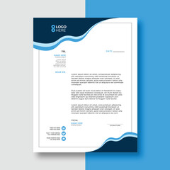 Sleek and Professional Business Letterhead Template