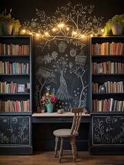 Chalkboard Expressions: Unleash Your Creativity with Interactive Wall Art