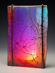 Dichroic Glass Wall Art: Reflecting and Refracting Multicolored Light