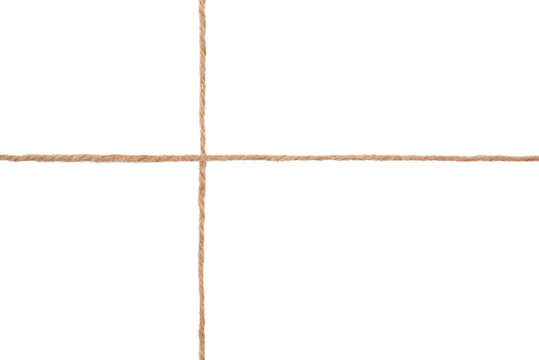 Twine isolated on a transparent background.