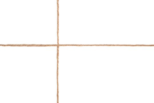 Twine isolated on a transparent background.