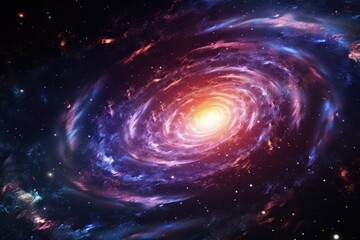 Obraz premium Starry outer space background texture . Colorful Starry Night Sky Outer Space background.