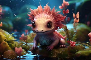 Axolotl Dragon