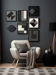 Stunning Monochromatic Wall Art: The Mesmerizing Visual Spectacle of Varying Shades in a Single Color