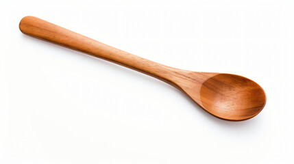 Single wooden spoon