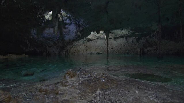 cenote taak bi ha in tulum mexico
