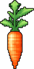 Simple carrot illustration