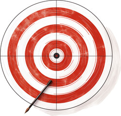 Simple target illustration