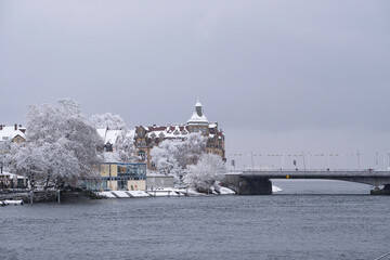 Winter am Bodensee bei Konstanz