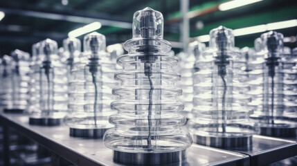 Electrical insulators ready for sale or delivery to the buyer