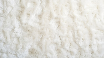 White wool texture carpet or towel