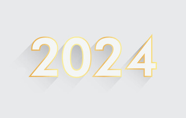 happy new year 2024 gold text effect. 2024 gold text effect, 2024 golden design, text effect, effect, gold text effect, 3d text effect,