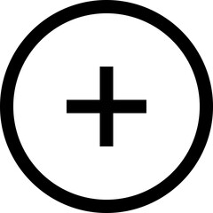 Obraz premium black and white button