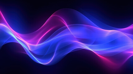Fototapeta premium Neon lights streak colors background