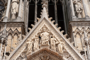 cathedral dedicated to the Virgin Mary in Reims-France