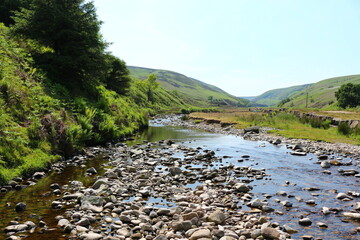 river in the mountains