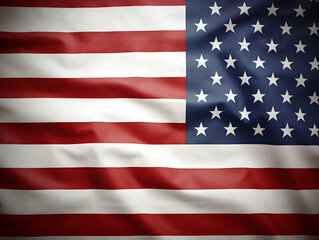United state of america national flag background, USA flag weaving made by silk cloth fabric, USA background, ai generated image
