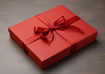 gift box mockup, for man presentation template