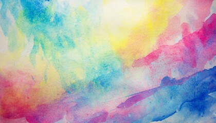 abstract colorful painted watercolor background generative ai